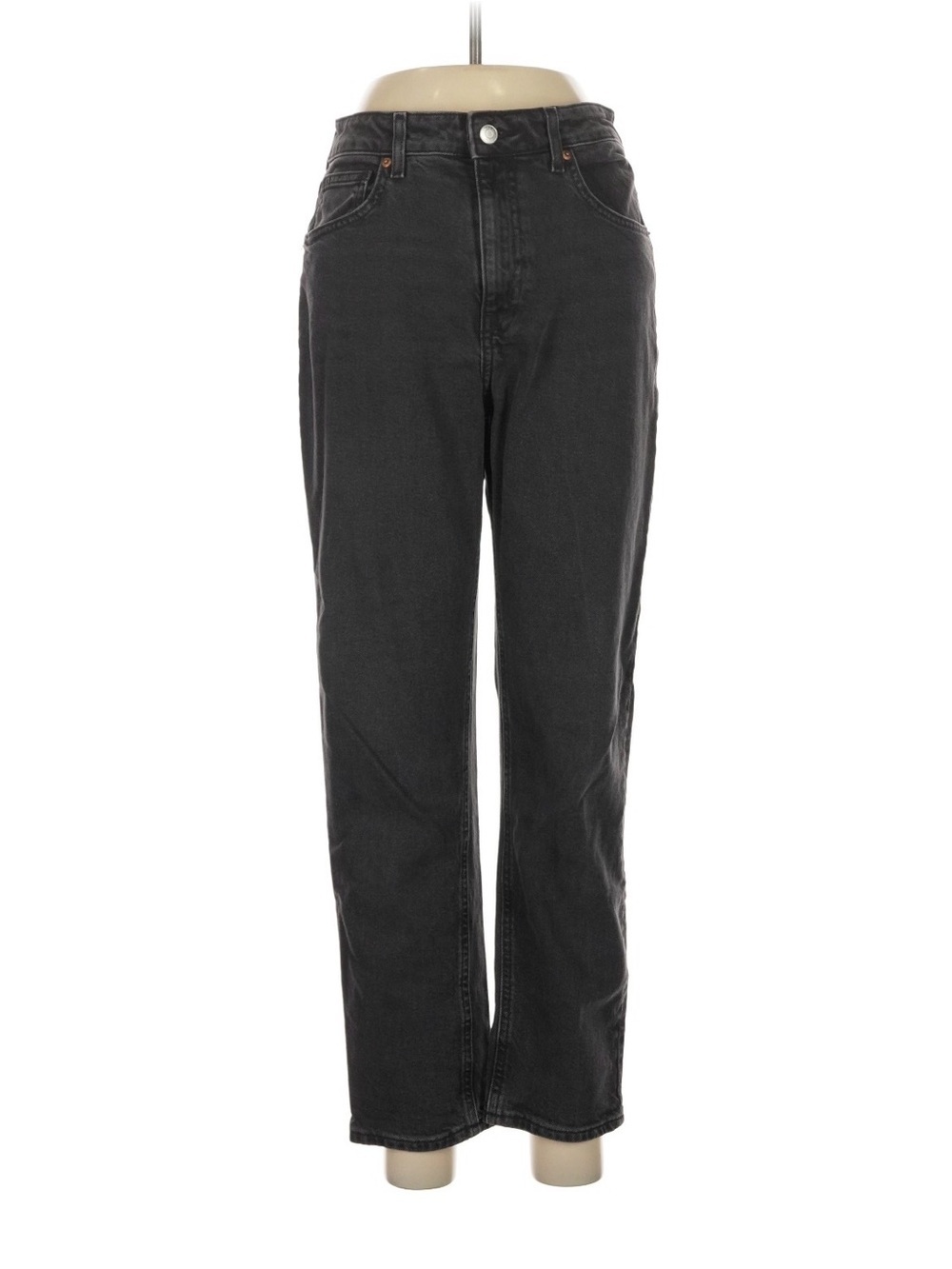 H&M Black Wash Denim Jeans - Straight Leg